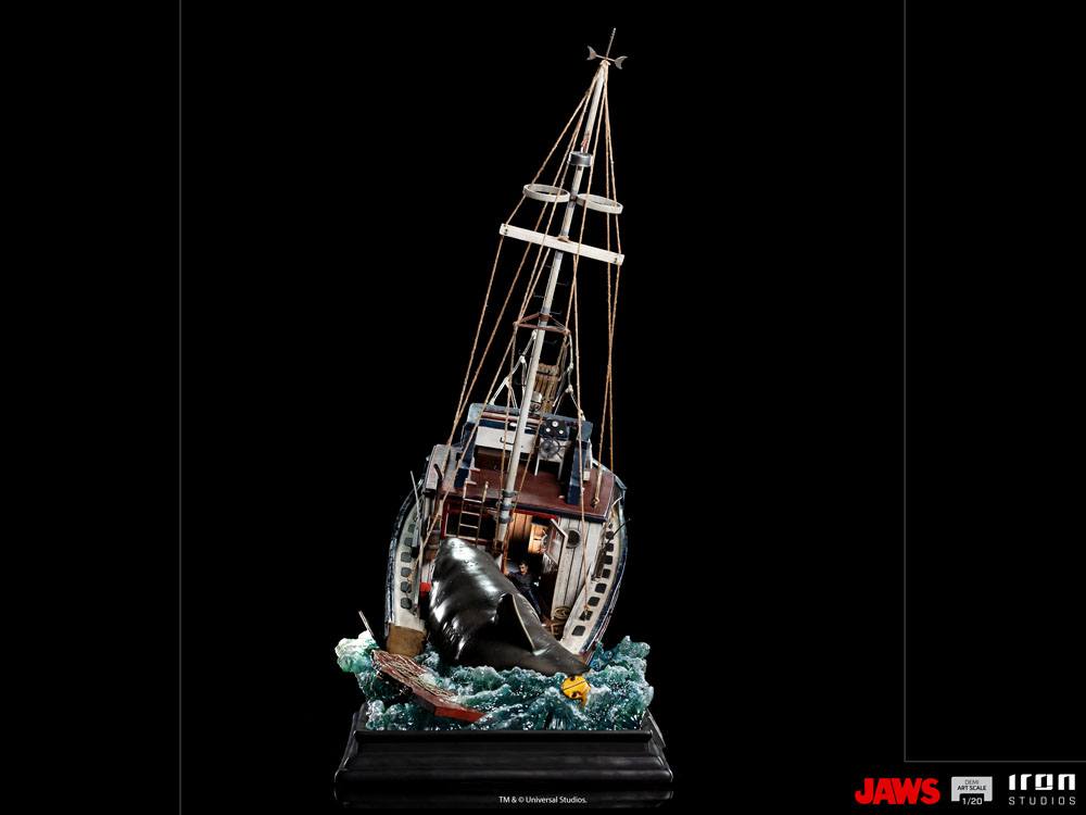 IRON STUDIOS - Jaws Demi Art Scale Statue 1/20 Jaws Attack