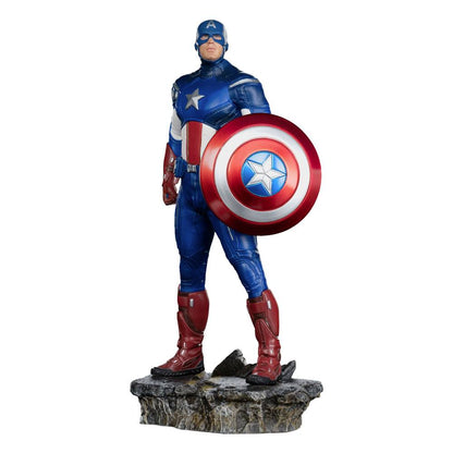 IRON STUDIO - Marvel - The Infinity Saga BDS Art Scale Statue 1:10 Captain America Battle of NY