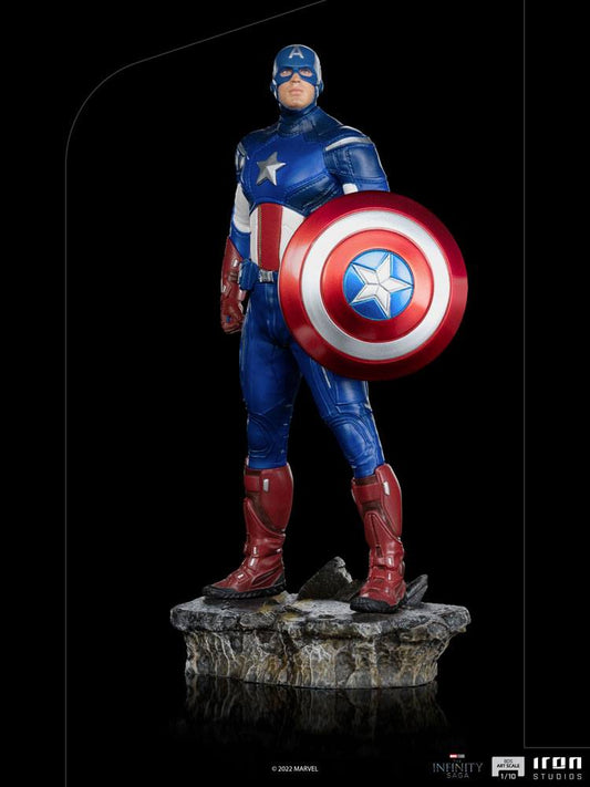 IRON STUDIO - Marvel - The Infinity Saga BDS Art Scale Statue 1:10 Captain America Battle of NY