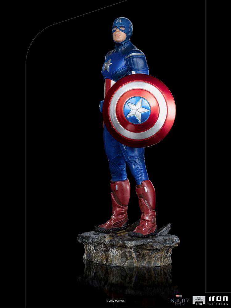 IRON STUDIO - Marvel - The Infinity Saga BDS Art Scale Statue 1:10 Captain America Battle of NY
