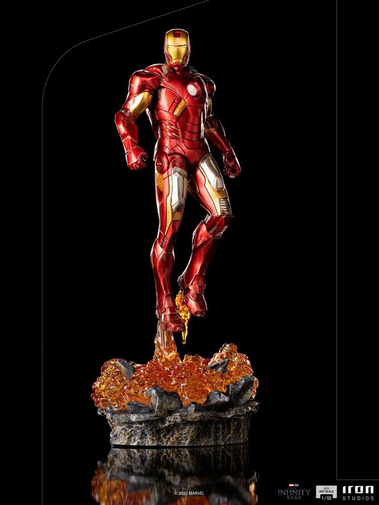 IRON STUDIO - Marvel - The Infinity Saga BDS Art Scale Statue 1:10 Iron Man Battle of NY