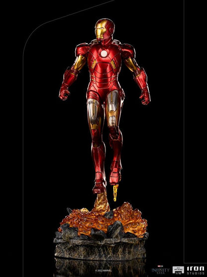 IRON STUDIO - Marvel - The Infinity Saga BDS Art Scale Statue 1:10 Iron Man Battle of NY