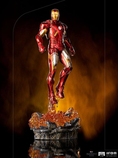 IRON STUDIO - Marvel - The Infinity Saga BDS Art Scale Statue 1:10 Iron Man Battle of NY