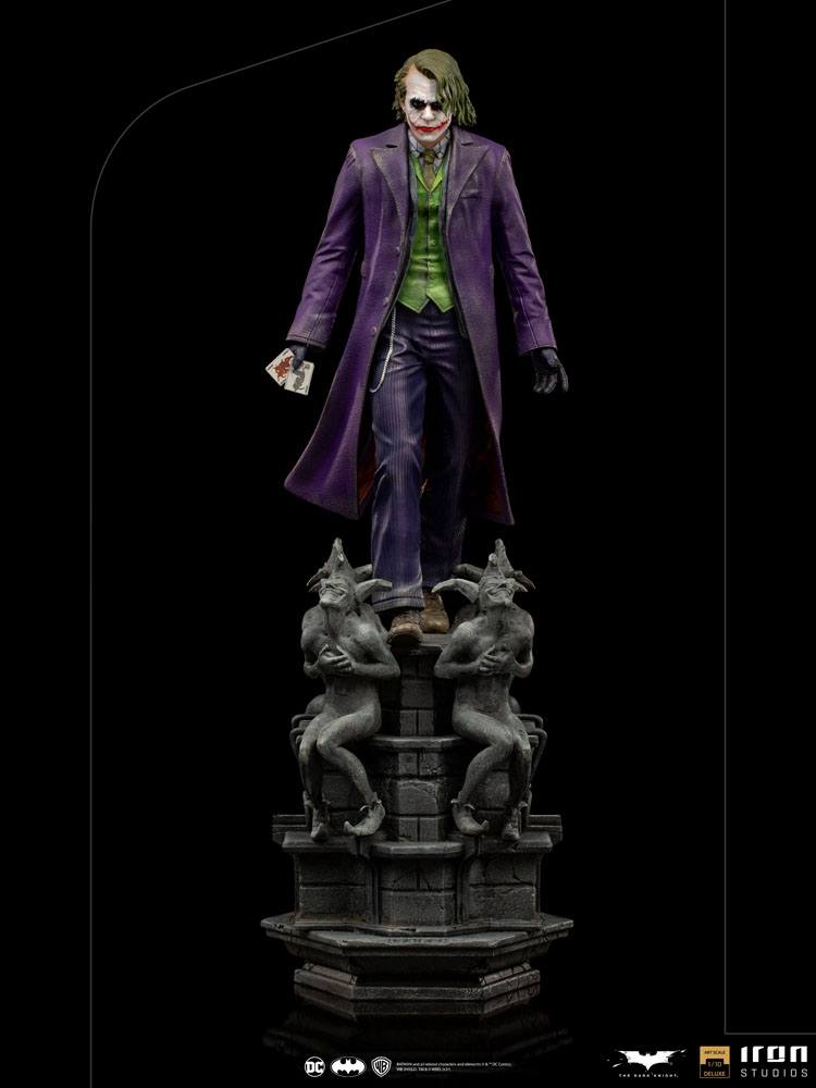 IRON STUDIO - Dc Comics - The Dark Knight Deluxe Art Scale Statue 1/10 The Joker