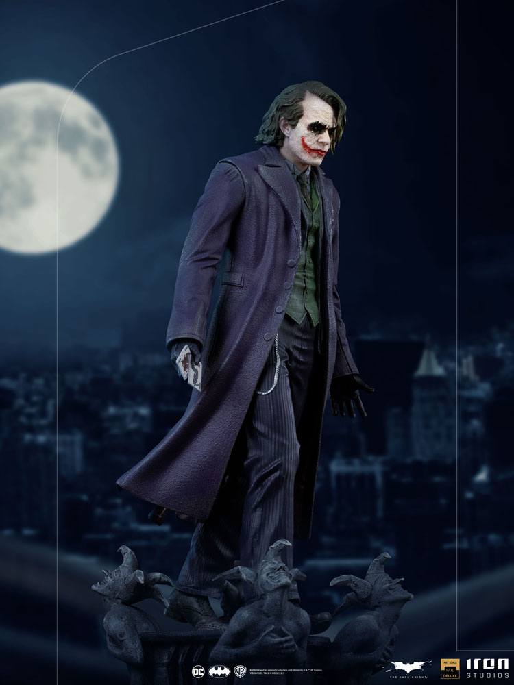 IRON STUDIO - Dc Comics - The Dark Knight Deluxe Art Scale Statue 1/10 The Joker