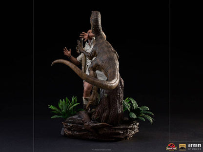IRON STUDIO - Jurassic Park DeLuxe Art Scale Statue 1:10 Clever Girl