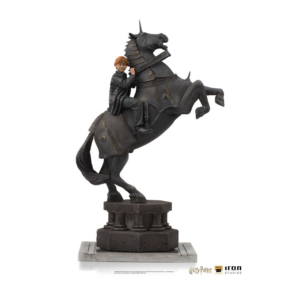 IRON STUDIO - Harry Potter DeLuxe Art Scale Statue 1:10 Ron Weasley at The Wizard Chess