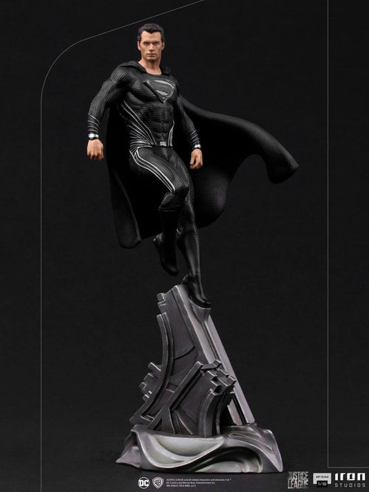 IRON STUDIO - Dc Comics - Zack Snyder's Justice League Art Scale Statue 1:10 Superman Black Suit