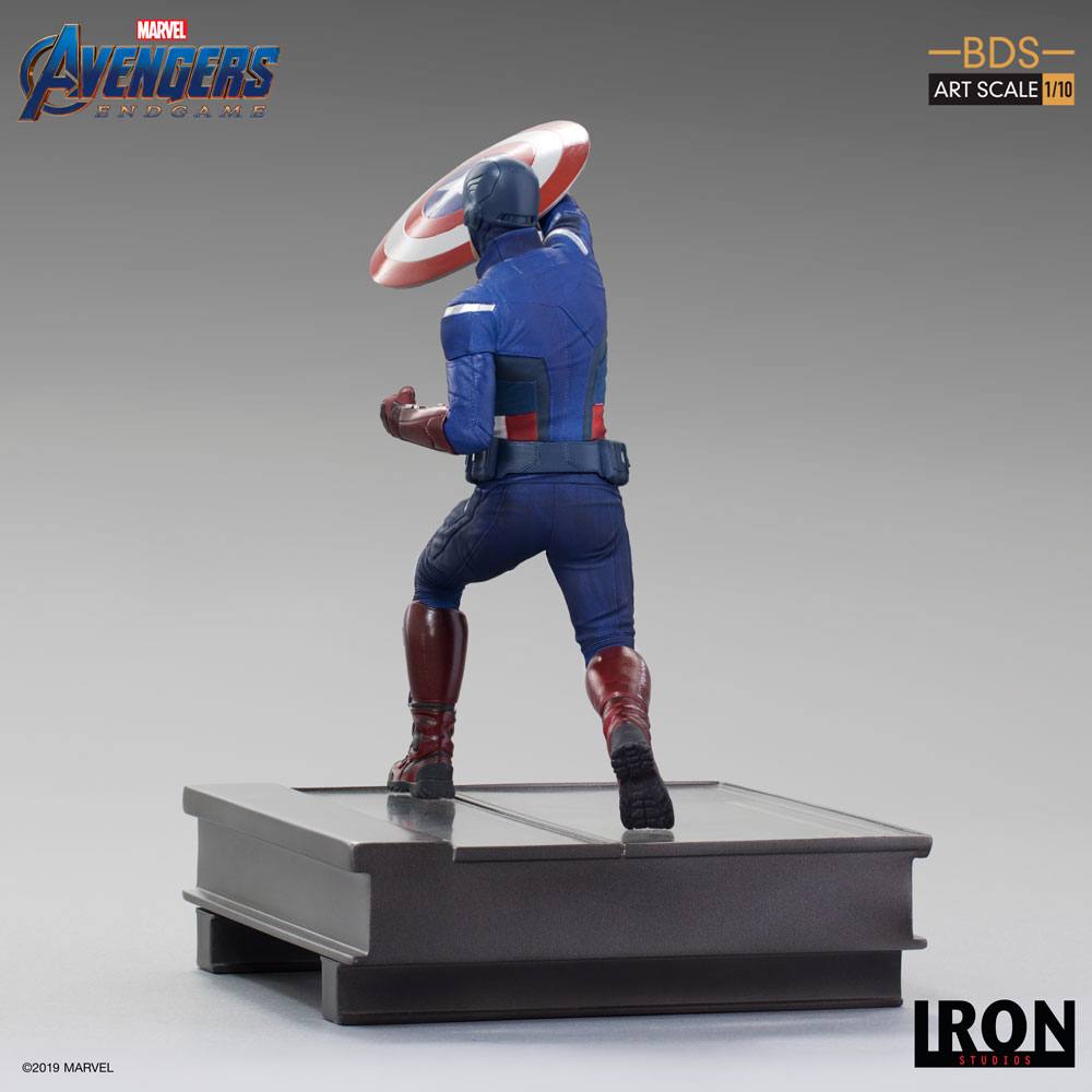 IRON STUDIO - Marvel - Avengers Endgame BDS Art Scale Statue 1:10 Captain America 21 cm