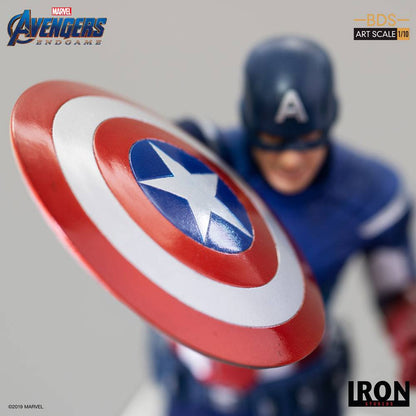 IRON STUDIO - Marvel - Avengers Endgame BDS Art Scale Statue 1:10 Captain America 21 cm