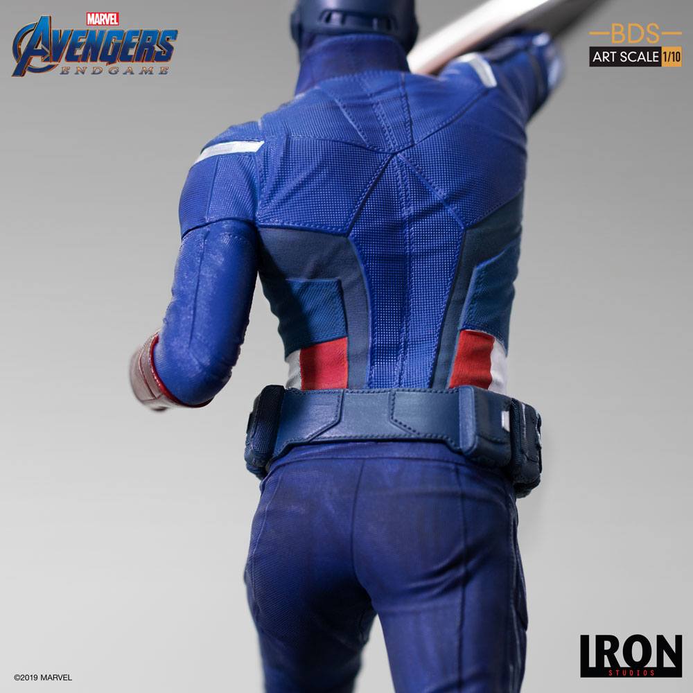 IRON STUDIO - Marvel - Avengers Endgame BDS Art Scale Statue 1:10 Captain America 21 cm