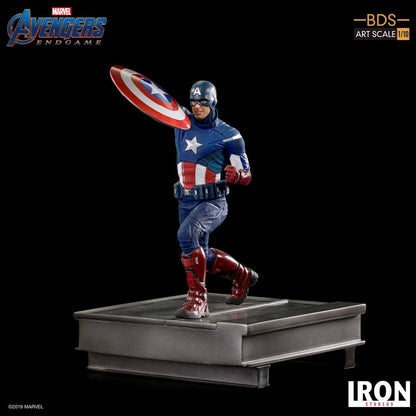 IRON STUDIO - Marvel - Avengers Endgame BDS Art Scale Statue 1:10 Captain America 21 cm