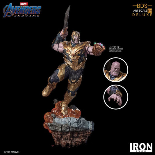 IRON STUDIO - Marvel - Avengers Endgame Thanos DeLuxe 1:10 BDS Statue