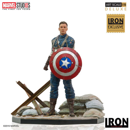 IRON STUDIO - Marvel - Comics BDS Art Scale Statue 1:10 Captain America First Avenger MCU 10 Years Event EXCLUSIVE