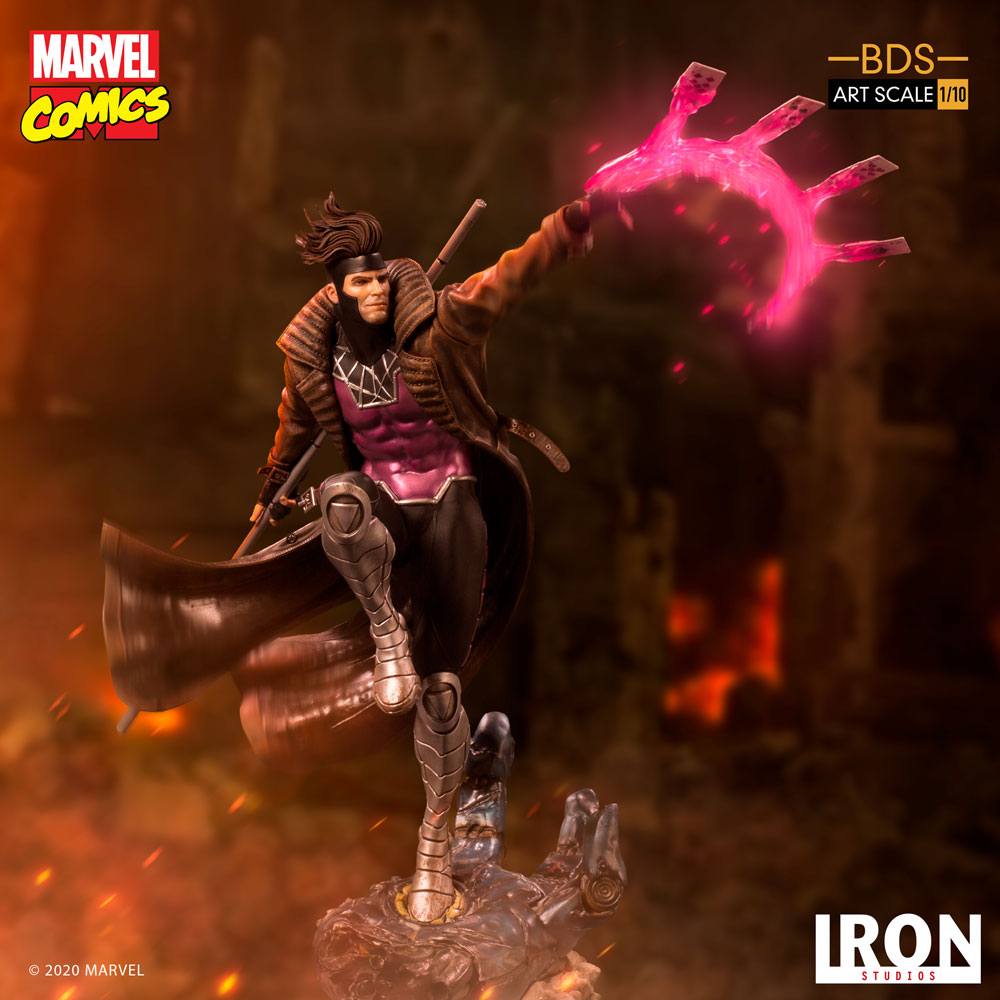 IRON STUDIO - Marvel - Comics BDS Art Scale Statue 1:10 Gambit