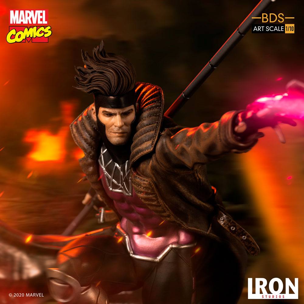 IRON STUDIO - Marvel - Comics BDS Art Scale Statue 1:10 Gambit