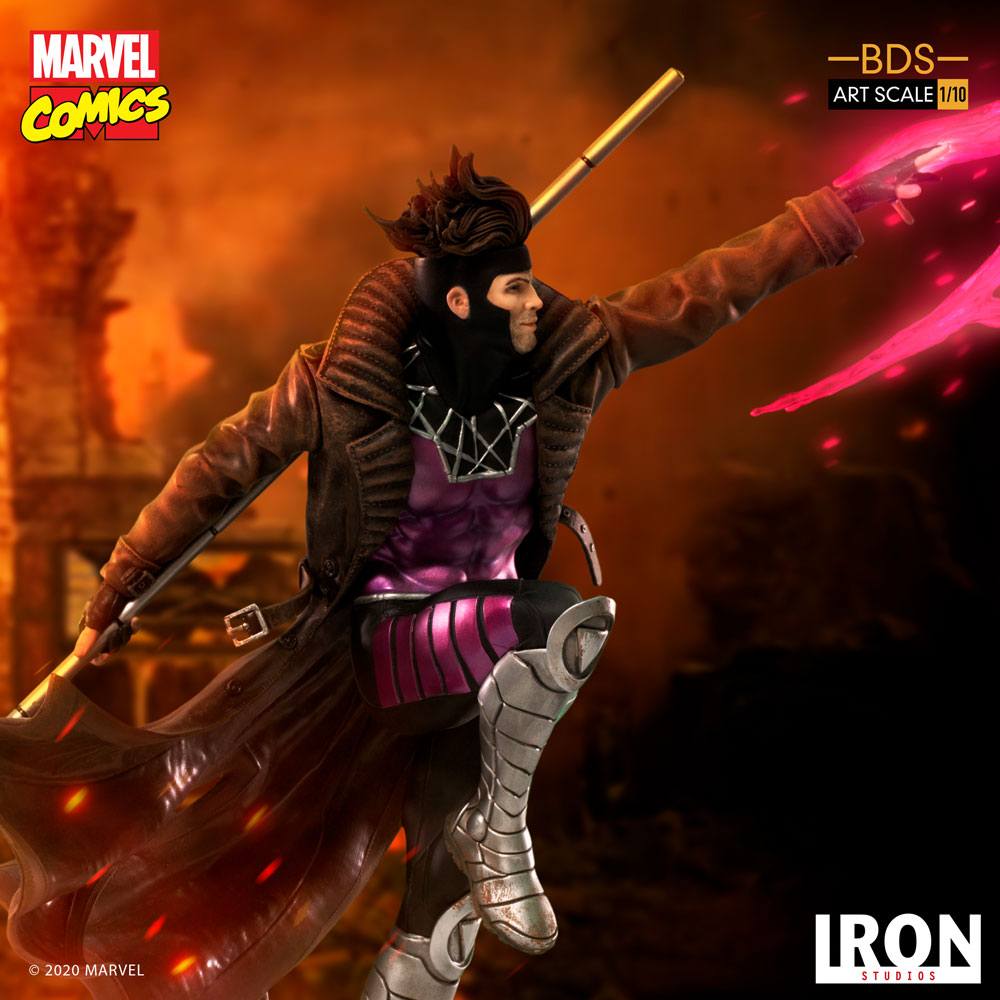 IRON STUDIO - Marvel - Comics BDS Art Scale Statue 1:10 Gambit