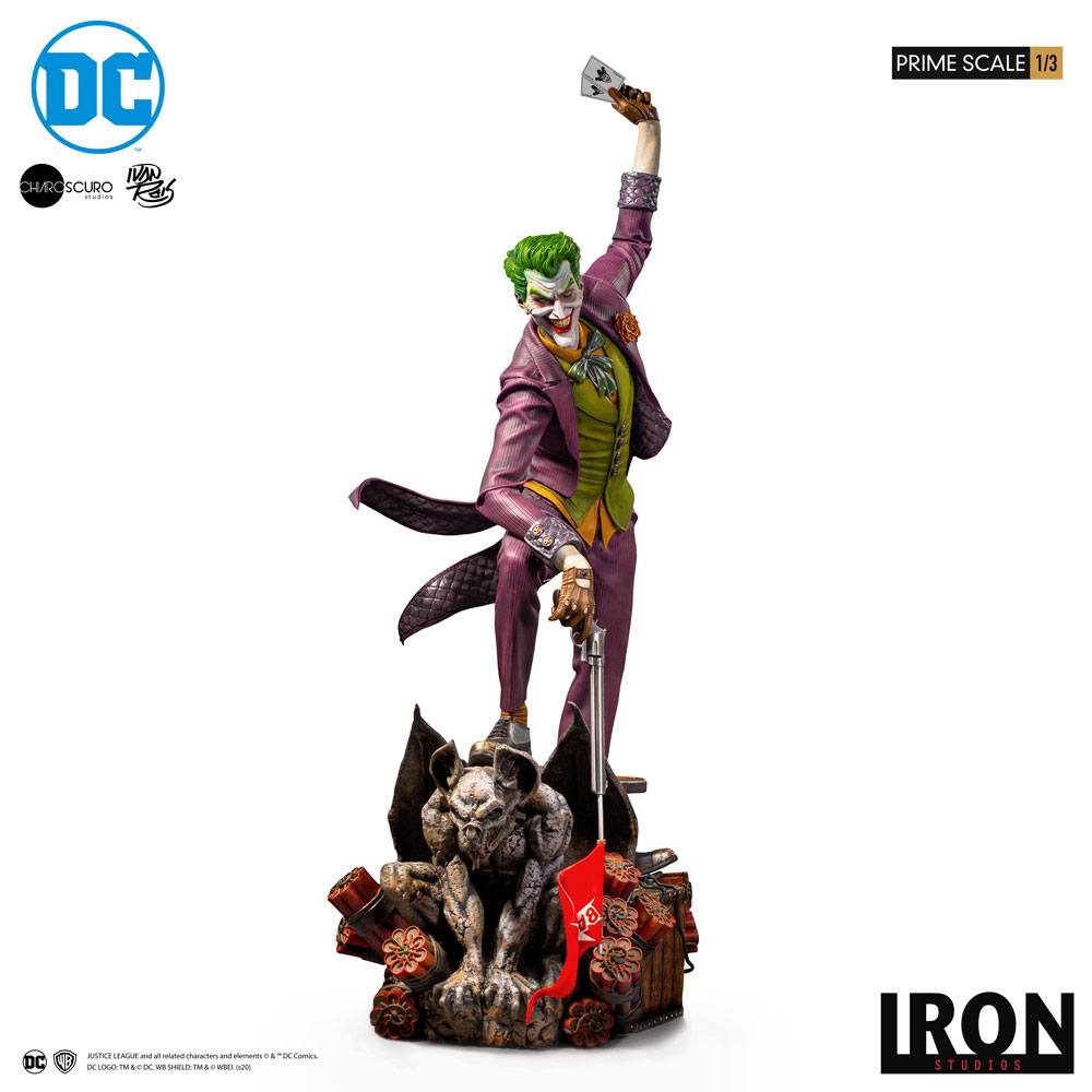 IRON STUDIO - Dc Comics - Prime Scale Statue 1:3 The Joker by Ivan Reis DCCDCG29520-13