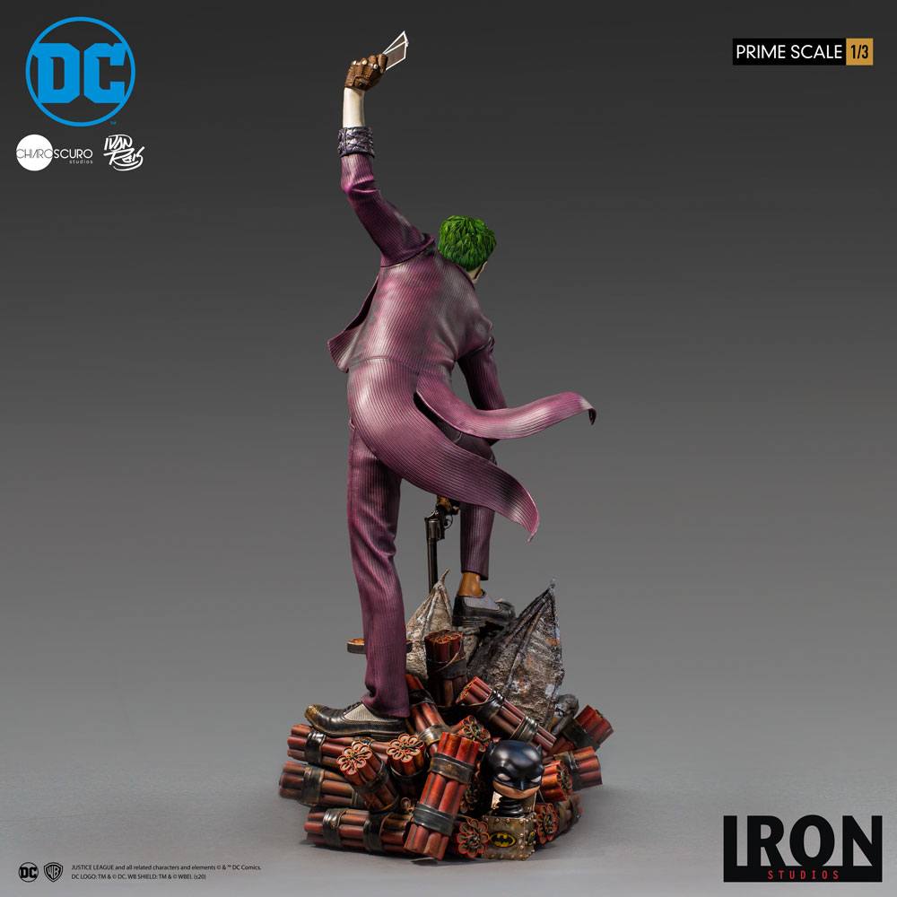 IRON STUDIO - Dc Comics - Prime Scale Statue 1:3 The Joker by Ivan Reis DCCDCG29520-13