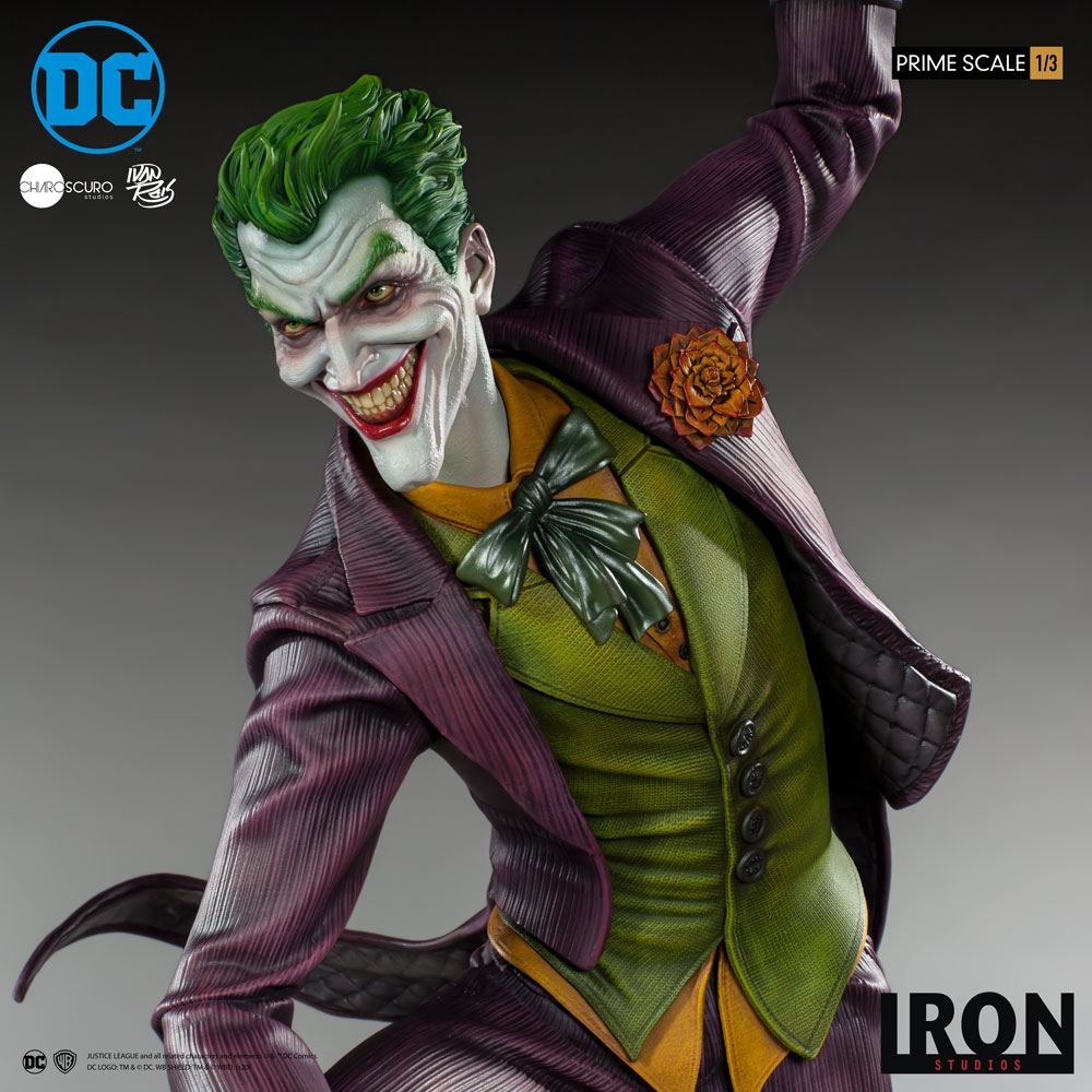 IRON STUDIO - Dc Comics - Prime Scale Statue 1:3 The Joker by Ivan Reis DCCDCG29520-13