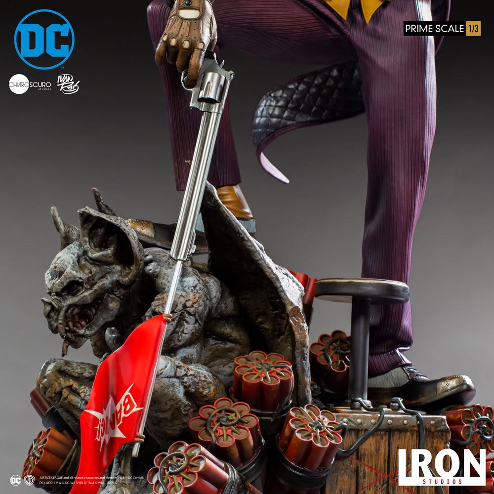 IRON STUDIO - Dc Comics - Prime Scale Statue 1:3 The Joker by Ivan Reis DCCDCG29520-13