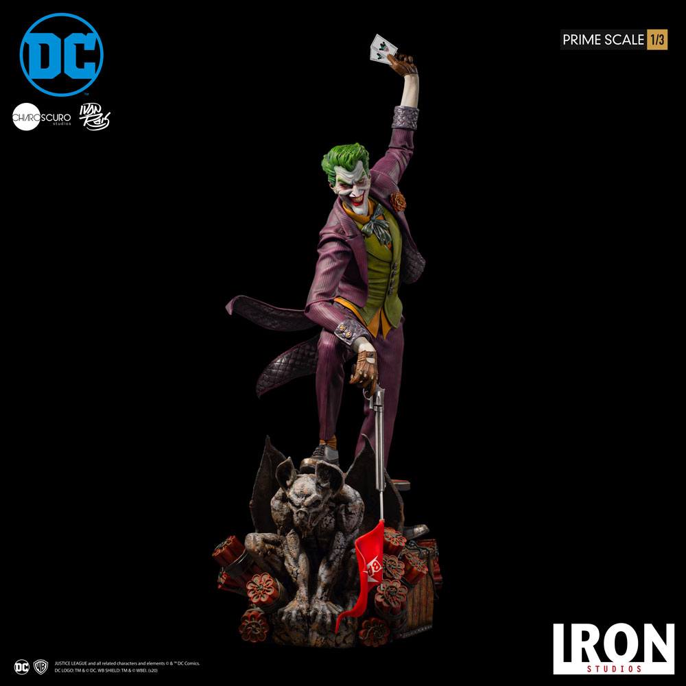 IRON STUDIO - Dc Comics - Prime Scale Statue 1:3 The Joker by Ivan Reis DCCDCG29520-13