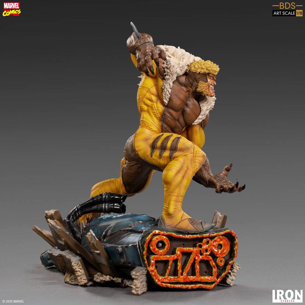 IRON STUDIO - Marvel - Comics BDS Art Scale Statue 1:10 Sabretooth