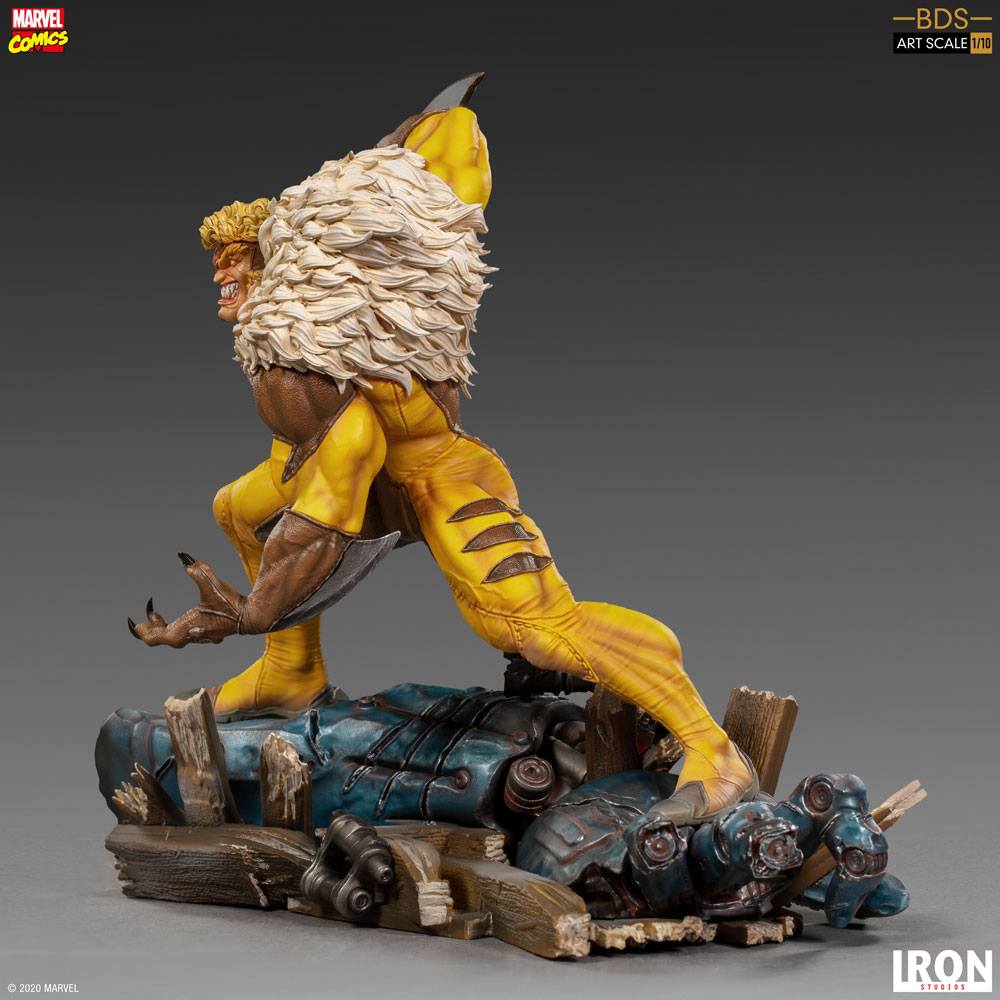 IRON STUDIO - Marvel - Comics BDS Art Scale Statue 1:10 Sabretooth