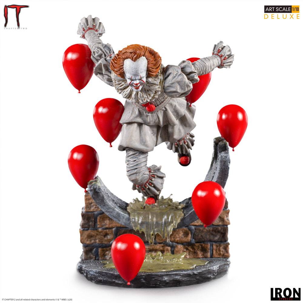 IRON STUDIO - It Chapter Two DeLuxe Art Scale Statue 1:10 Pennywise