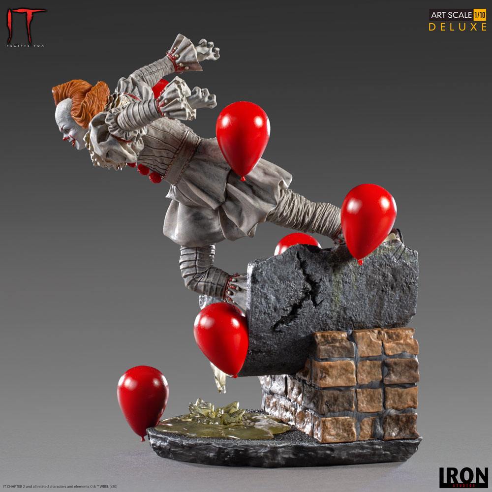 IRON STUDIO - It Chapter Two DeLuxe Art Scale Statue 1:10 Pennywise