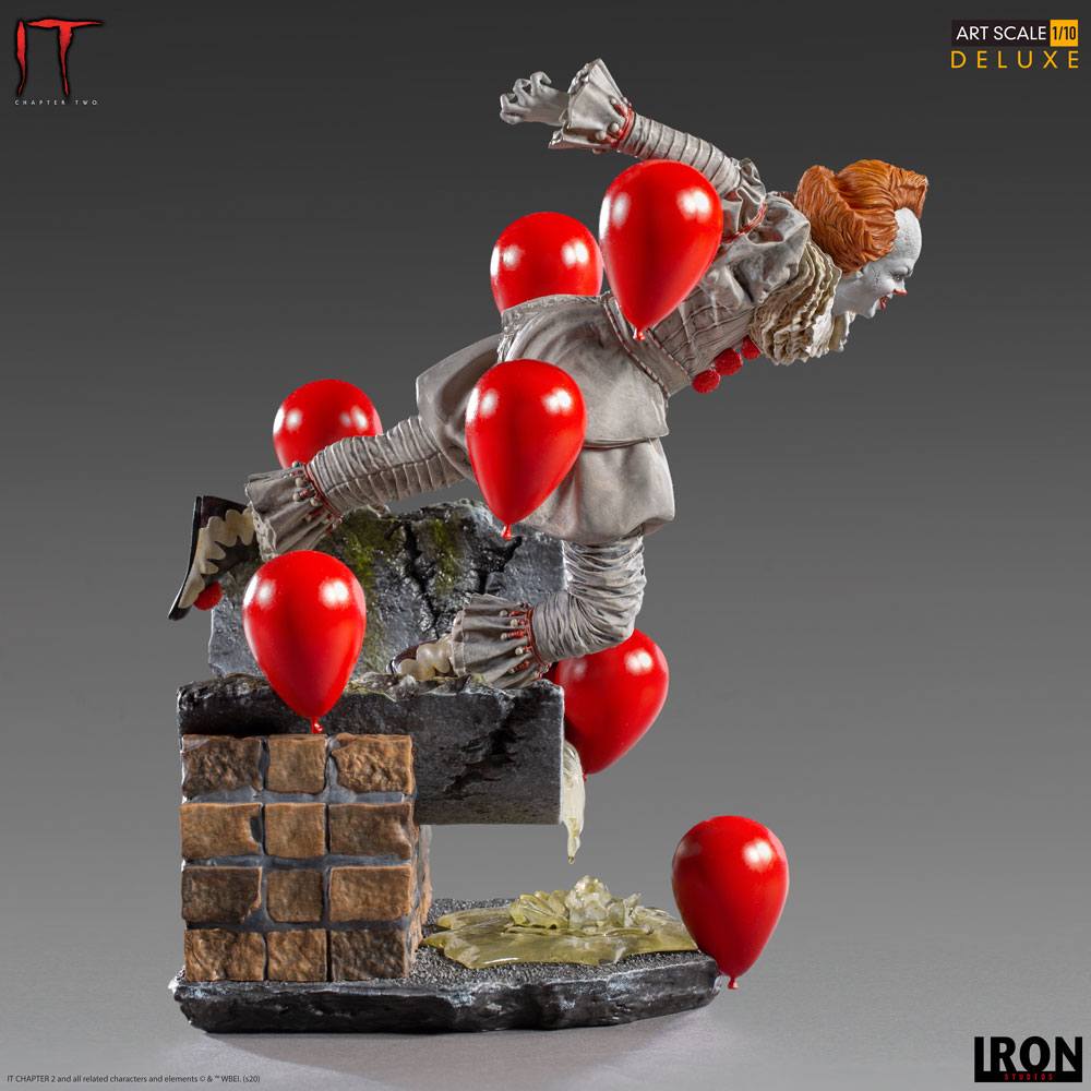 IRON STUDIO - It Chapter Two DeLuxe Art Scale Statue 1:10 Pennywise