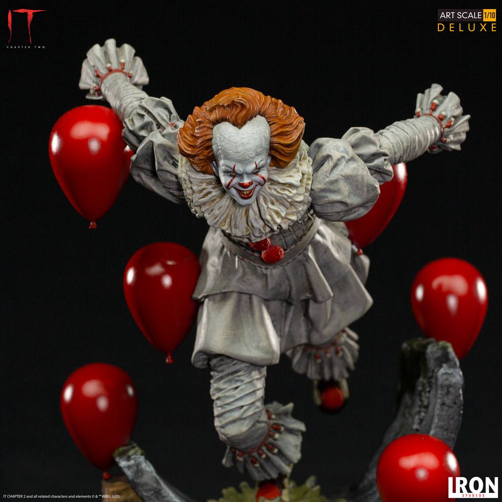 IRON STUDIO - It Chapter Two DeLuxe Art Scale Statue 1:10 Pennywise