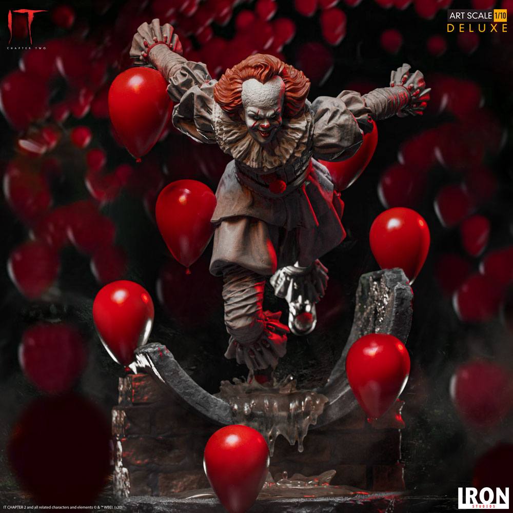 IRON STUDIO - It Chapter Two DeLuxe Art Scale Statue 1:10 Pennywise