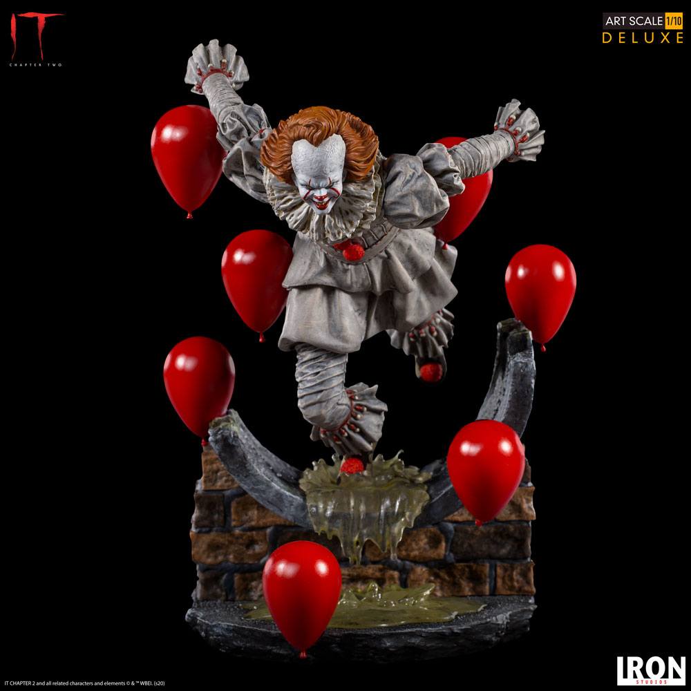 IRON STUDIO - It Chapter Two DeLuxe Art Scale Statue 1:10 Pennywise