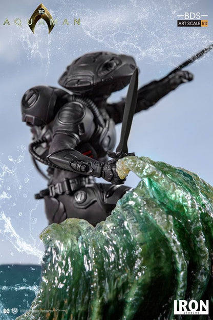 IRON STUDIO - Dc Comics - Aquaman Black Manta BDS Statue 1:10