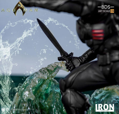 IRON STUDIO - Dc Comics - Aquaman Black Manta BDS Statue 1:10