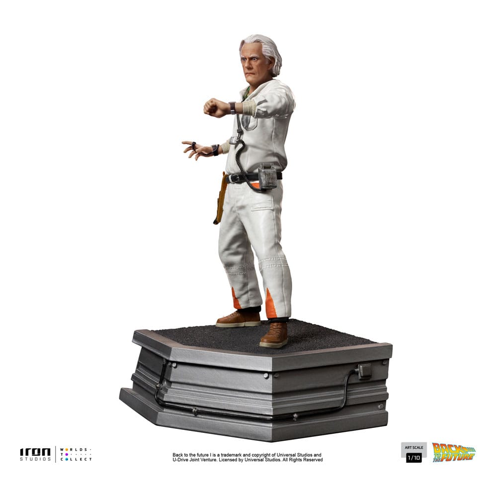 IRON STUDIOS - Back to the Future Art Scale Statue 1/10 Doc Brown