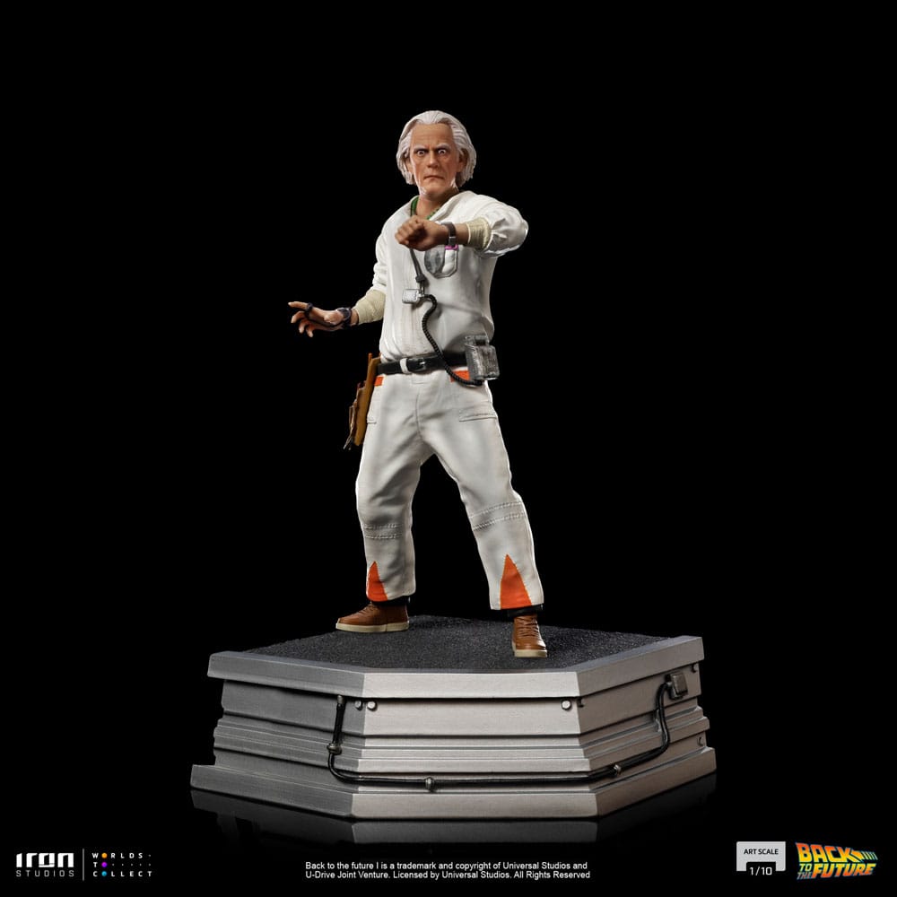 IRON STUDIOS - Back to the Future Art Scale Statue 1/10 Doc Brown