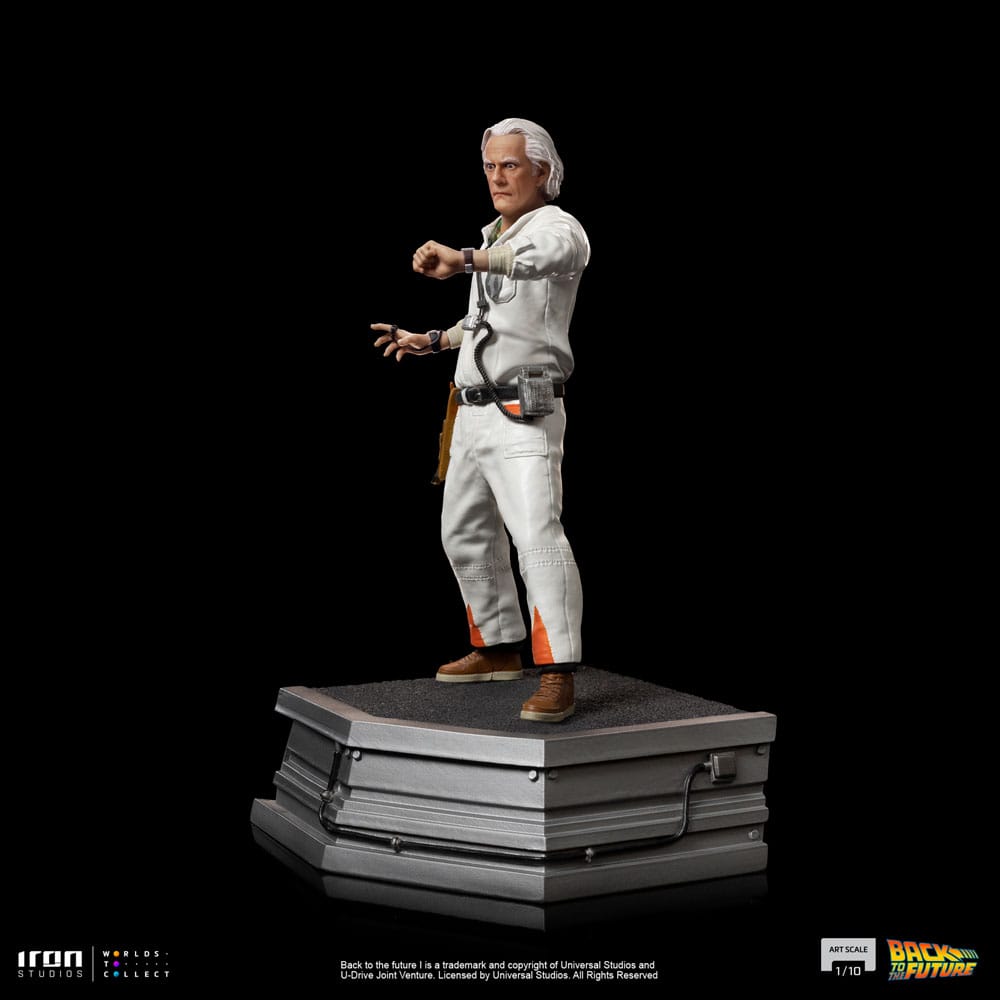 IRON STUDIOS - Back to the Future Art Scale Statue 1/10 Doc Brown