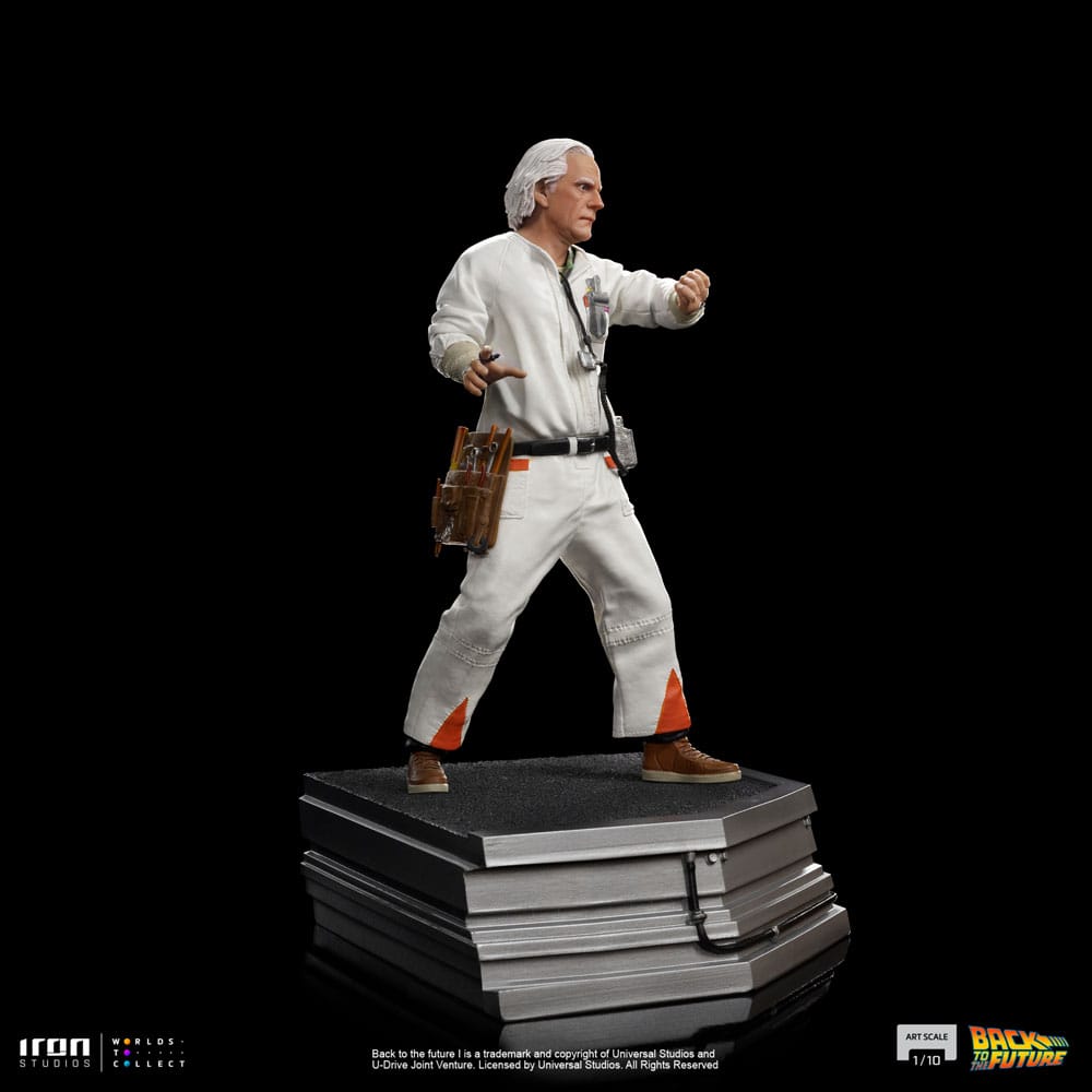 IRON STUDIOS - Back to the Future Art Scale Statue 1/10 Doc Brown