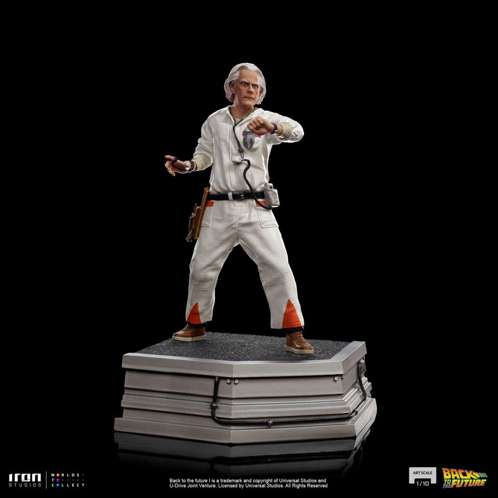 IRON STUDIOS - Back to the Future Art Scale Statue 1/10 Doc Brown