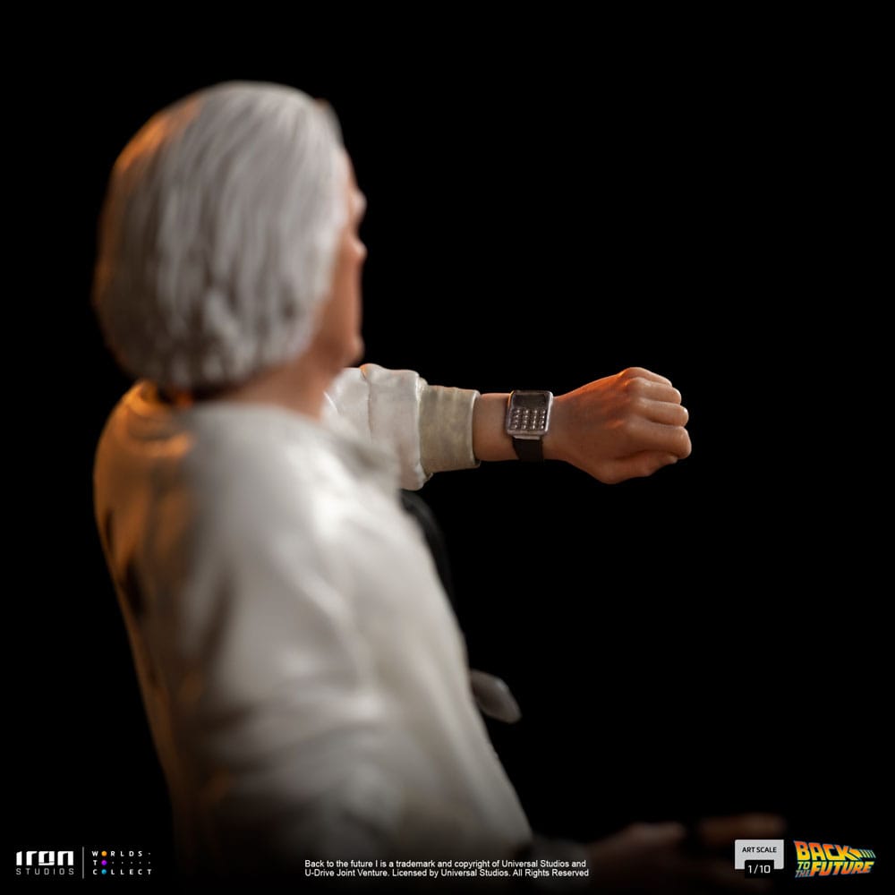 IRON STUDIOS - Back to the Future Art Scale Statue 1/10 Doc Brown