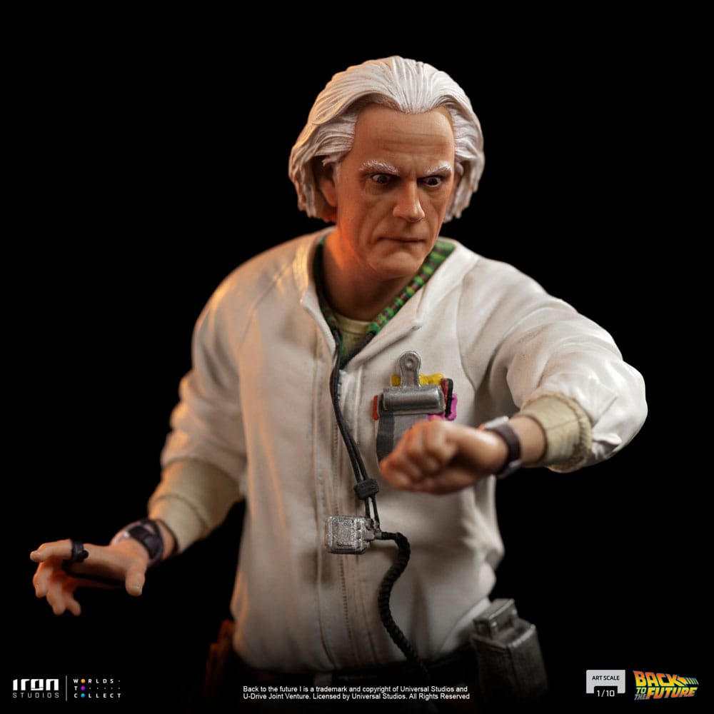 IRON STUDIOS - Back to the Future Art Scale Statue 1/10 Doc Brown