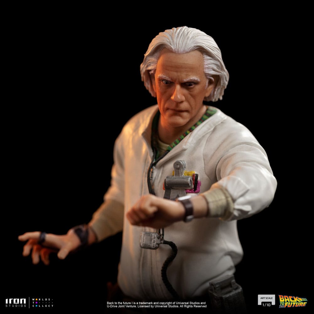 IRON STUDIOS - Back to the Future Art Scale Statue 1/10 Doc Brown