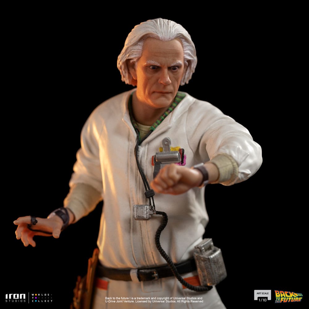 IRON STUDIOS - Back to the Future Art Scale Statue 1/10 Doc Brown