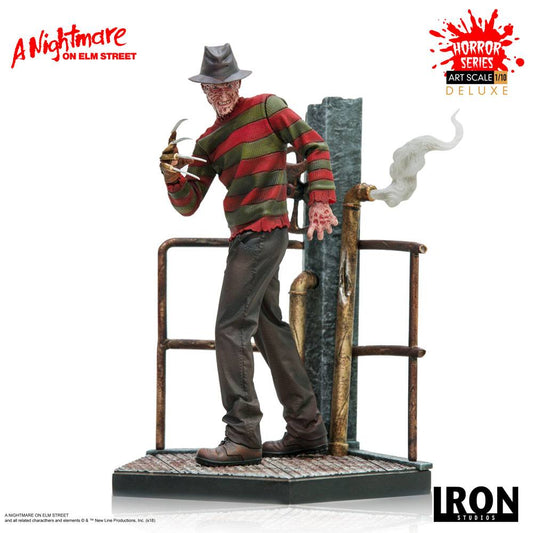 IRON STUDIO - A Nightmare on Elm Street Art Scale Statue 1:10 Freddy Krueger DeLuxe