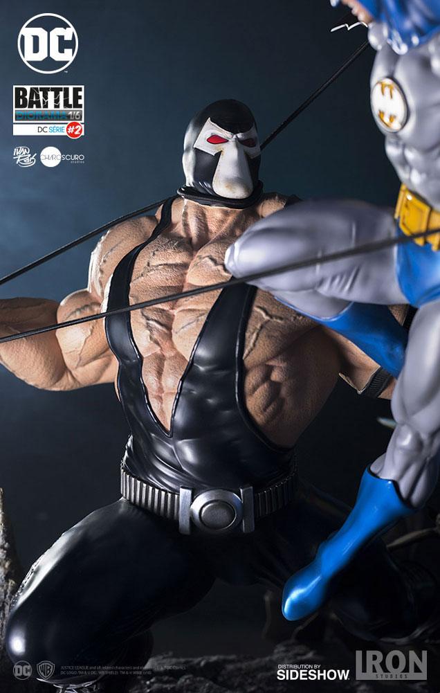 IRON STUDIO - Dc Comics - Batman vs Bane Battle Diorama 1:6