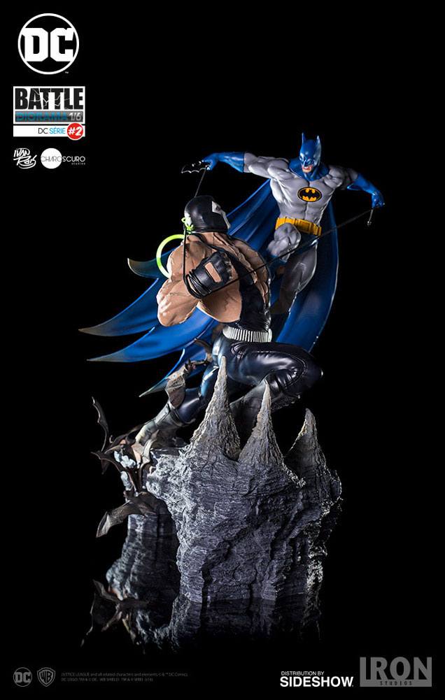 IRON STUDIO - Dc Comics - Batman vs Bane Battle Diorama 1:6