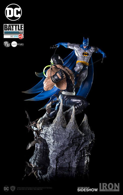 IRON STUDIO - Dc Comics - Batman vs Bane Battle Diorama 1:6
