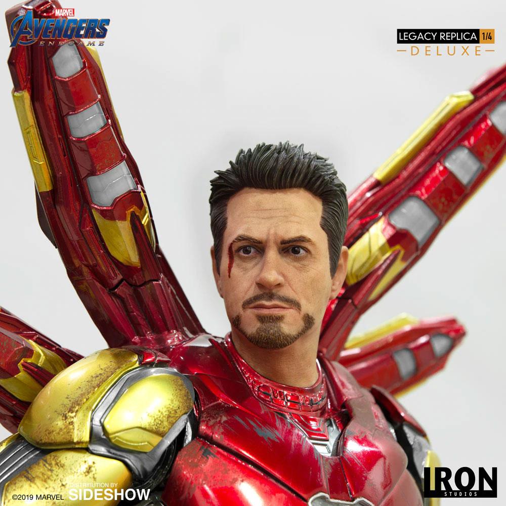 IRON STUDIO - Marvel - Avengers Endgame Legacy Replica Statue 1:4 Iron Man Mark LXXXV DeLuxe Ver